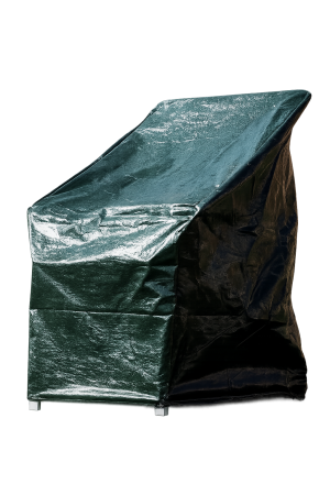 Nurture & Bloom Garden Stacking Chair Cover | Rainproof Windproof Anti-UV | Patio Cover for Stackable Chairs Outdoor Furniture Protector (68 x 61 x 68 x 107cm, Green)